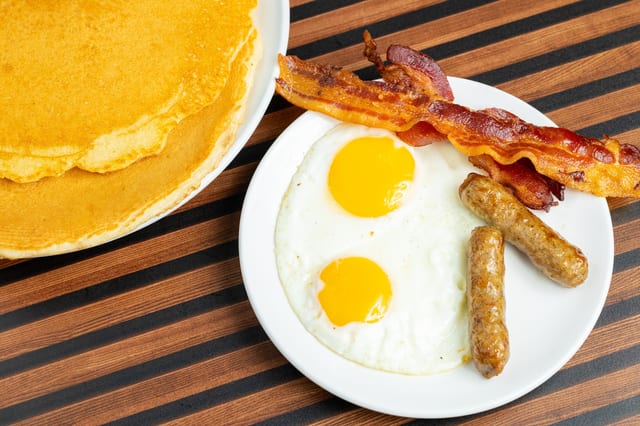 (Half) Pancake Sampler.
