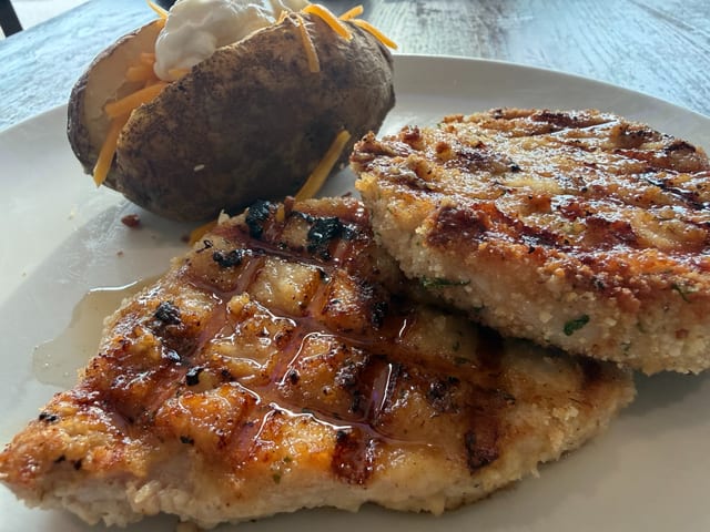 Parm Pork Chop.